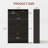 Fluted Shoe Storage Cabinet-1120223547
