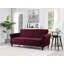 Rainsburg 3-Seater Velvety Sofa-63874987-124238100