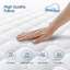 Rattrix 20.5cm Memory Foam Pocket Sprung Mattress-110916866