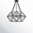 Sky 4 - Light Unique Geometric Chandelier