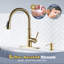 Robinet de cuisine extractible avec distributeur de savon-95035350