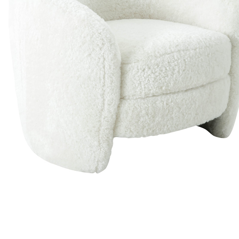 Fauteuil demi-tonneau de 33,1 po Steinfeld