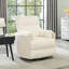 Fauteuil inclinable manuel en velours côtelé-1491386811