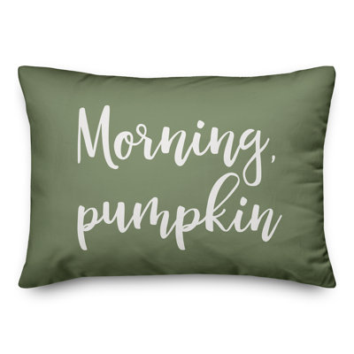  Coussin Good Morning, Pumpkin
