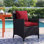 Fauteuil d'extérieur Modway Convene