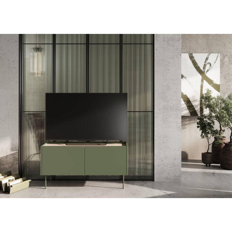 Careron TV Stand for TVs up to 55", Olive