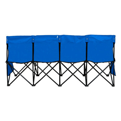 Folding Reclining Camping Bench