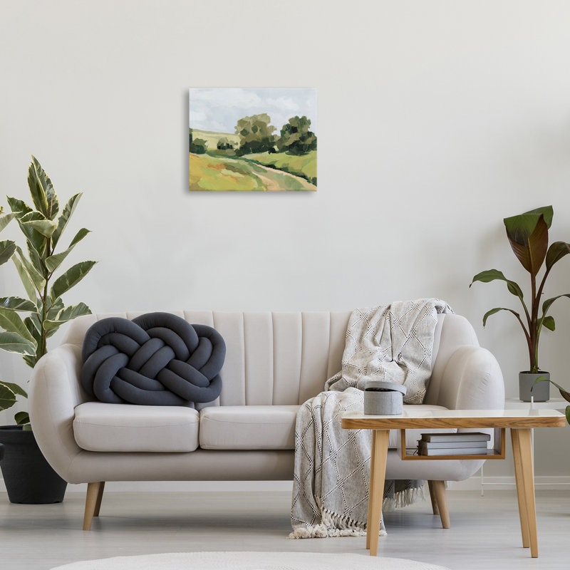 "Winding Path", impression sur toile par Victoria Barnes, H 16 po x l 20 po