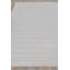 Boca Striped Area Rug in Light Beige-75204648