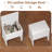 Braxstyn Vanity with Mirror and Seat-28129882