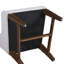 Chaise avec accoudoirs Demone
