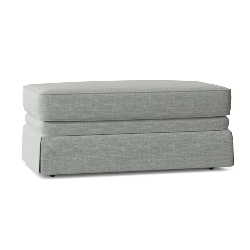 Repose-pieds rectangulaire 45 po Atterbury, Conversation Capri Basketweave