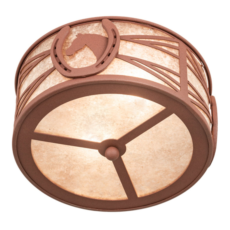 Horseshoe 2 - Light Semi Flush Mount