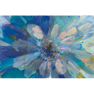 Intensité I horizontale - peinture sur toile tendue