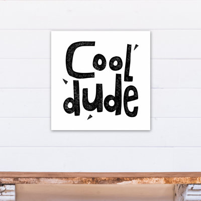 « cool dude », art encadré Malveaux