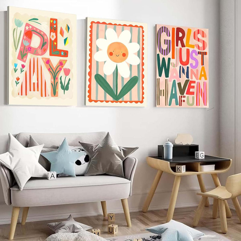 3 Piece Wrapped Canvas Wall Art