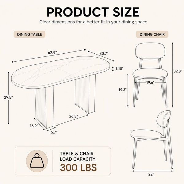 Dimensions du produit