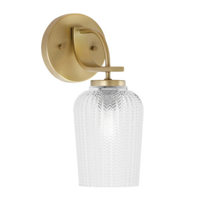 Cavella Wall Sconce Shown With 5" Glass