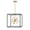 Aros 12-Light Sputnik Rectangle Chandelier