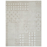 Cozy Ella Rug: Naturalist Hand Tufted Rug in Ivory