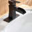 Single-Hole Single-handle Bathroom Faucet with Drain Assembly-47484259
