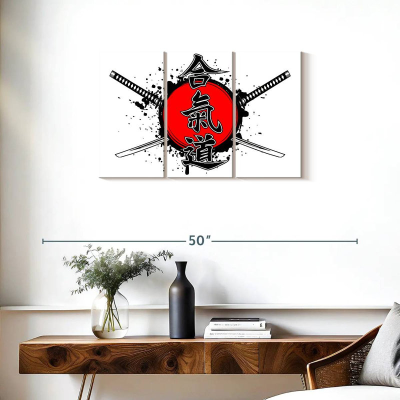 Mait Japanese Symbol, 20" H x 33" W