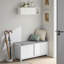 Banc de rangement pour chaussures Asheli