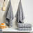 100% Cotton 4 Piece Luxury Turkish Bath Towel Set-1687746845