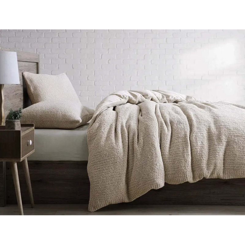 Snug Standard Duvet Cover, Taupe, King Duvet Cover