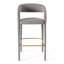 Tabouret de comptoir en cuir Freestyle-881731220-914092049