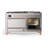 ILVE Majestic II Series 60 inch Dual Fuel Range with 9 Burners, Griddle (Glass Door)-114373887-114373913