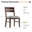 Chaise rembourrée en bois massif-1822780560