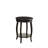 Black Finish Accent Table