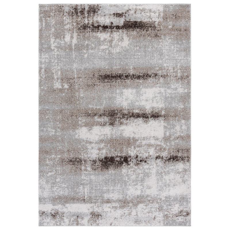 Wave Performance Abstract Indoor Rug, Rectangle 4' x 6'