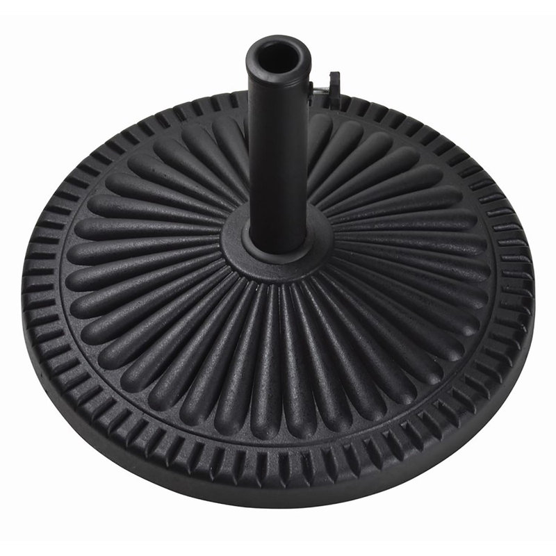  Black Envirostone Umbrella Base