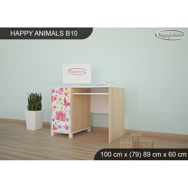 100cm Writing Desk, Oak