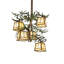 29" Wide Pine Branch 5 Light Chandelier