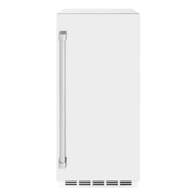 ZLINE Autograph Edition 15 in. Touchstone Clear Cube Ice Maker with Drain Pump and Door with Handle