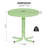 Patio  Green Steel Side Table-237659908