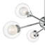 Lyndhur Glass Semi Flush Mount