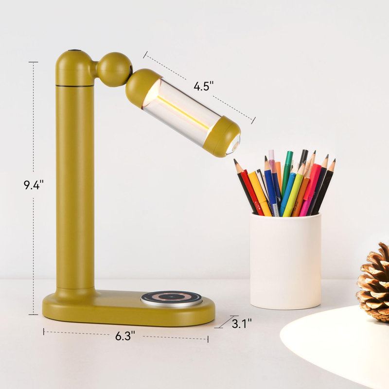 Metal USB Novelty Lamp, Yellow