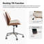 Chaise de bureau inclinable Oswina Ember-83688120