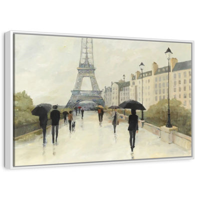 Eiffel sous la pluie