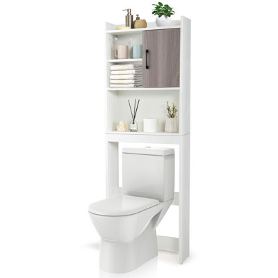 Rangement autoportant au-dessus de la toilette Reeno