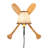 Kluge Steel Candle Wall Light