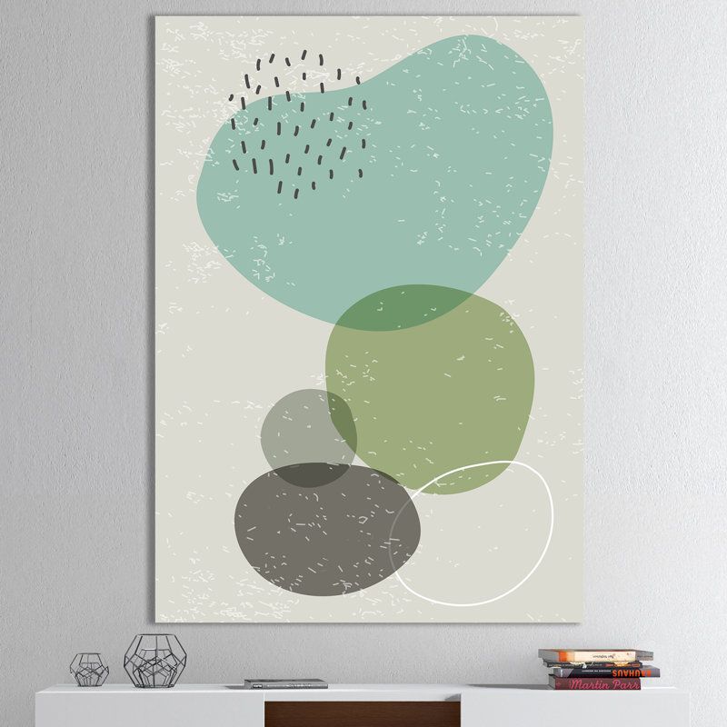 «Minimal Elementary Organic and Geometric Compostions XX XX XXIX», reproduction sur toile tendue, H 20 po x l 12 po x P 1 po
