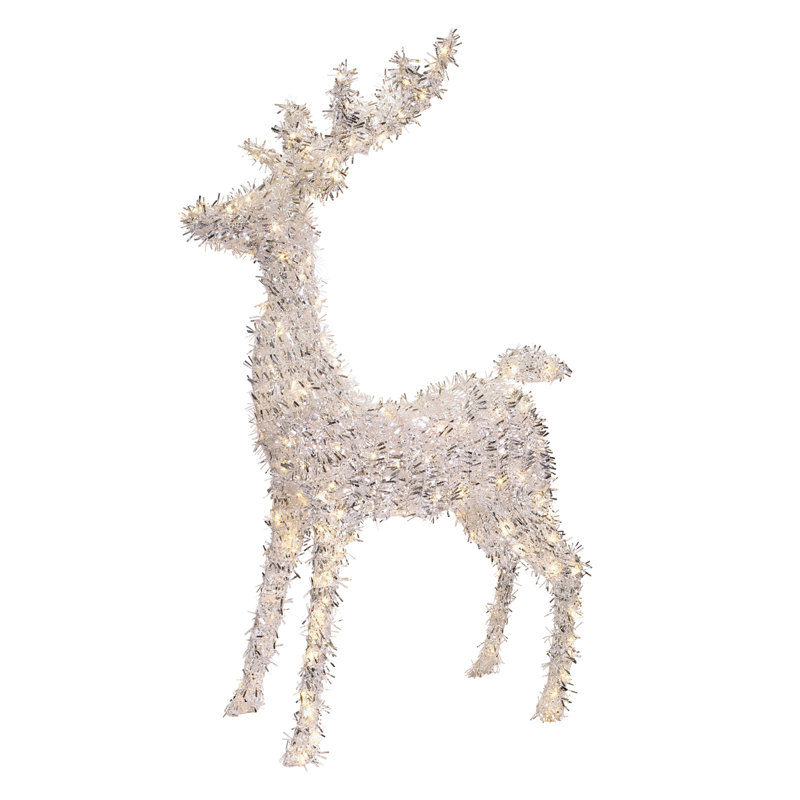 Figurines de cerf guirlande lumineuse à DEL (ensemble de 2)