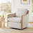 Grayton Oversized Upholstered Swivel Barrel Chair-104838896