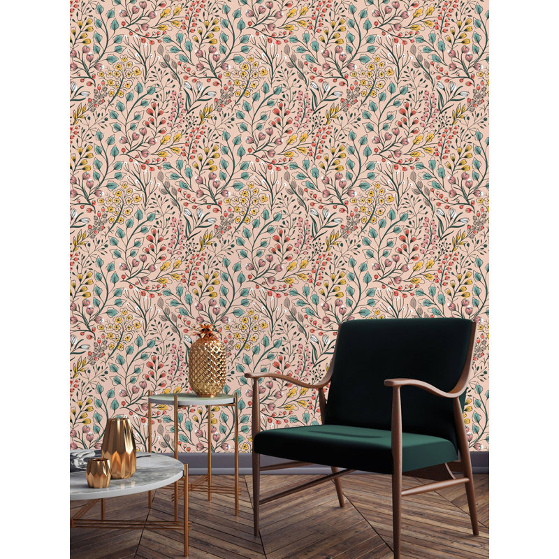 Rouleau de papier peint adhésif Atanas, L 10,42 pi x l 25 po