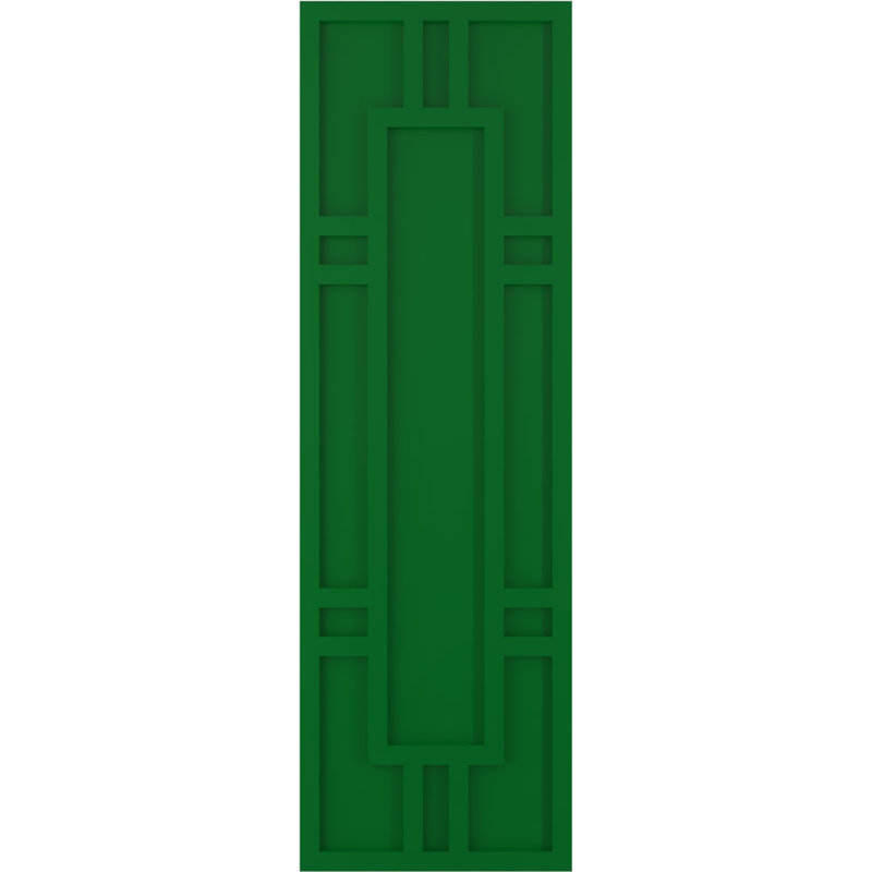 Volets en PVC True Fit Hastings, 15", Vert Guignet, 58"